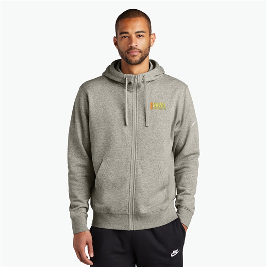 Nike Club Fleece Sleeve Swoosh Full-Zip Hoodie - Men's