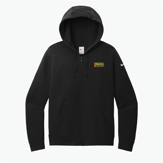 Nike Club Fleece Sleeve Swoosh Full-Zip Hoodie - Women's