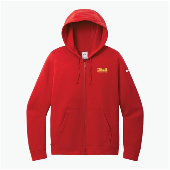 Nike Club Fleece Sleeve Swoosh Full-Zip Hoodie - Women's