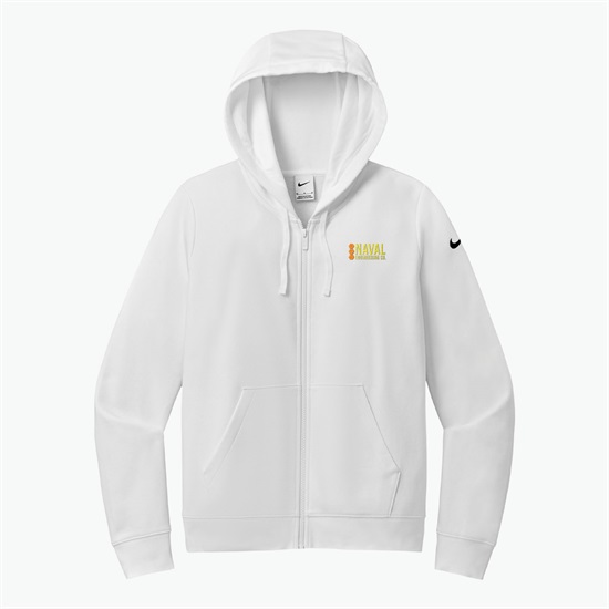 Nike Club Fleece Sleeve Swoosh Full-Zip Hoodie - Women's