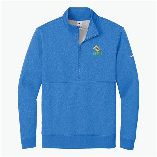 Nike Club Fleece Sleeve Swoosh 1/2-Zip Pullover - Men's