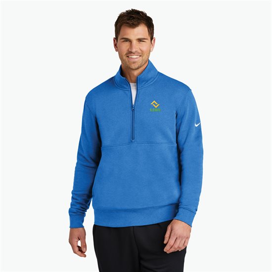 Nike Club Fleece Sleeve Swoosh 1/2-Zip Pullover - Men's