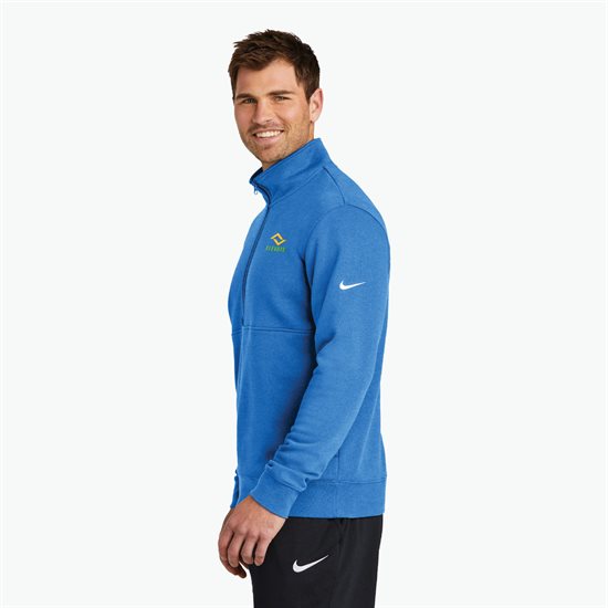 Nike Club Fleece Sleeve Swoosh 1/2-Zip Pullover - Men's