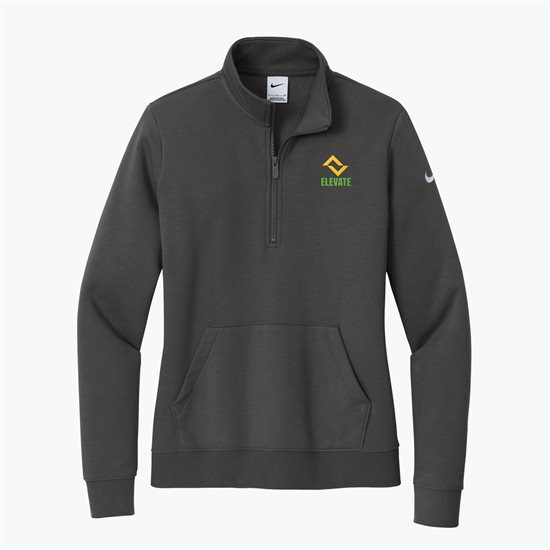 Nike Club Fleece Sleeve Swoosh 1/2-Zip Pullover - Women's