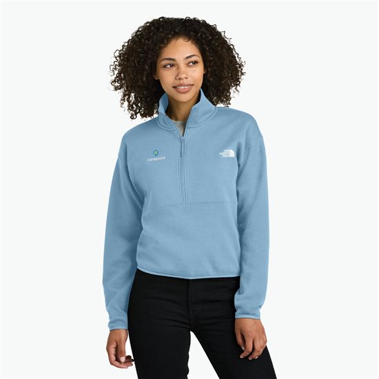 The North Face® Double Knit 1/2-Zip Fleece Pullover - Women's