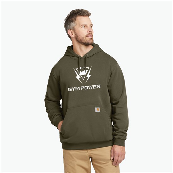 Carhartt® Midweight Hooded Sweatshirt - Tall Sizes - Silkscreened