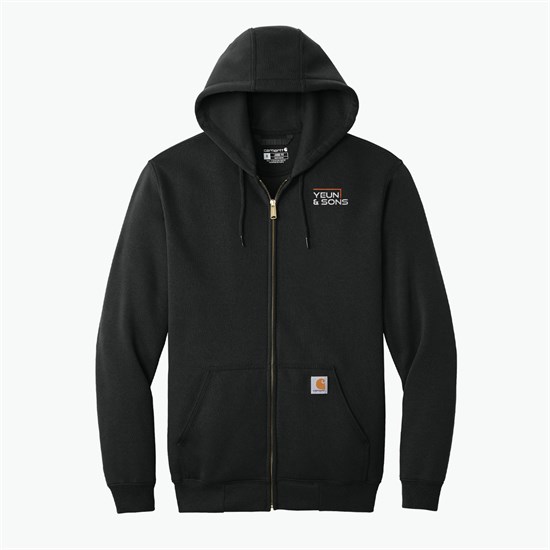 Carhartt® Midweight Hooded Full-Zip Sweatshirt - Embroidered