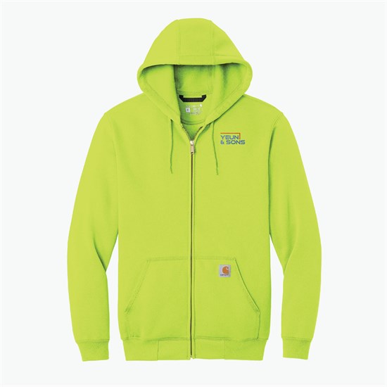 Carhartt® Midweight Hooded Full-Zip Sweatshirt - Embroidered