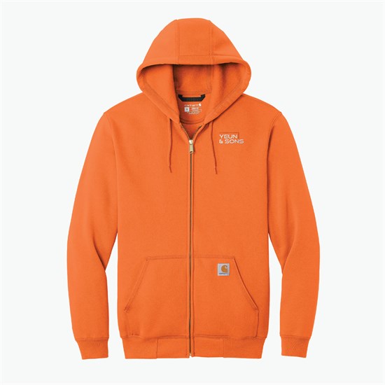 Carhartt® Midweight Hooded Full-Zip Sweatshirt - Embroidered