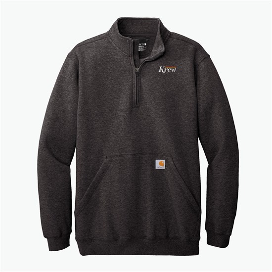 Carhartt® Midweight 1/4-Zip Mock Neck Sweatshirt
