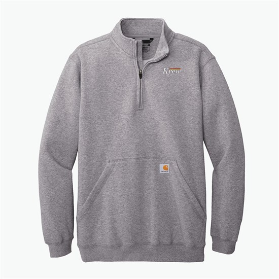 Carhartt® Midweight 1/4-Zip Mock Neck Sweatshirt
