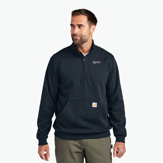 Carhartt® Midweight 1/4-Zip Mock Neck Sweatshirt