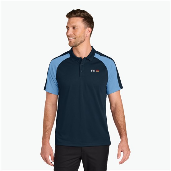 Port Authority Wearever Performance Pique Colorblock Polo