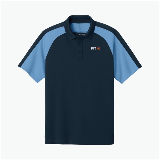 Port Authority Wearever Performance Pique Colorblock Polo