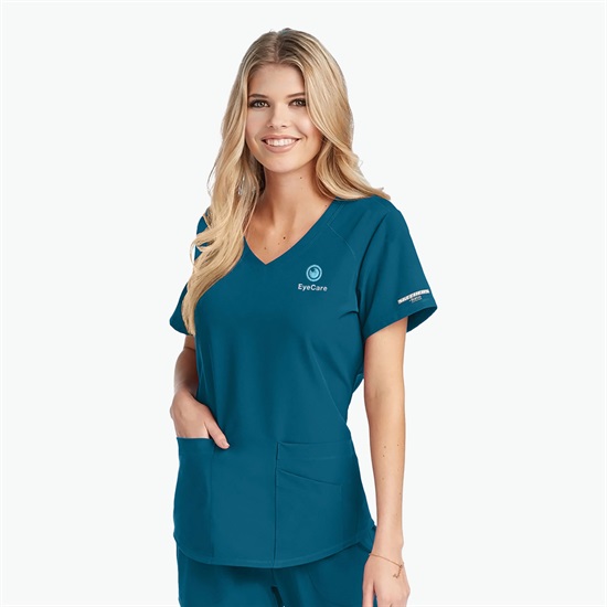 Skechers 3 Pocket V-Neck Scrub Top - Women's