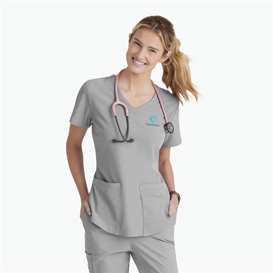 Skechers 3 Pocket V-Neck Scrub Top - Women's
