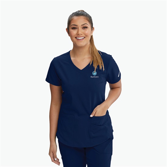 Skechers 3 Pocket V-Neck Scrub Top - Women's