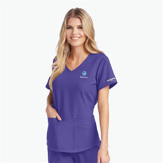 Skechers 3 Pocket V-Neck Scrub Top - Women's