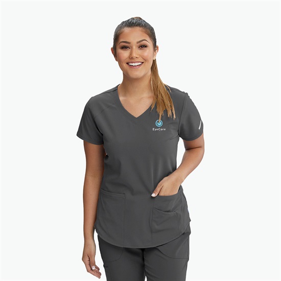 Skechers 3 Pocket V-Neck Scrub Top - Women's