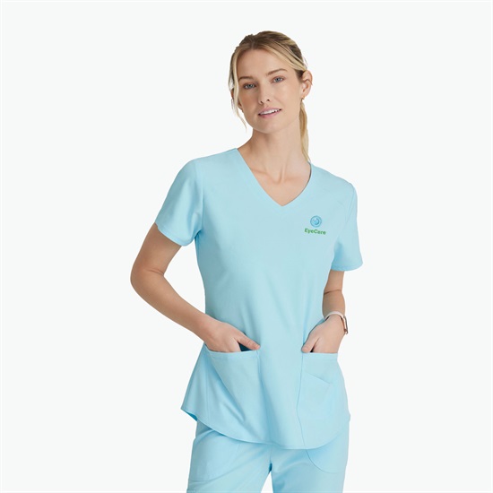 Skechers 3 Pocket V-Neck Scrub Top - Women's