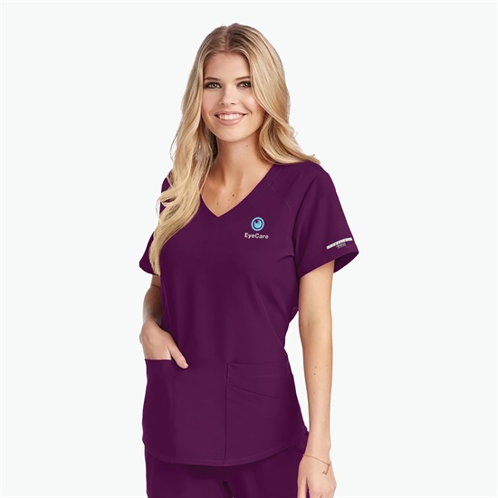 Skechers 3 Pocket V-Neck Scrub Top - Women's