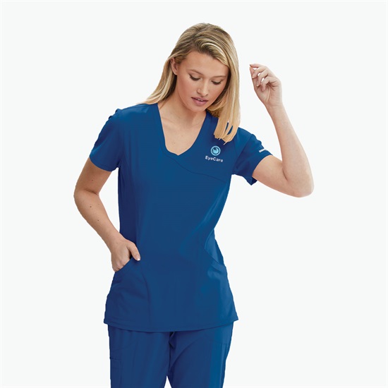 Skechers Three Pocket Crossover V-Neck Reliance Scrub Top - Women's