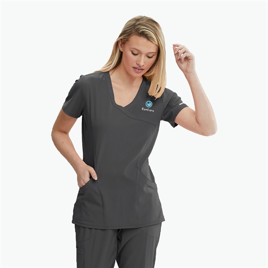 Skechers Three Pocket Crossover V-Neck Reliance Scrub Top - Women's