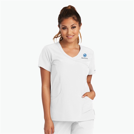 Skechers Three Pocket Crossover V-Neck Reliance Scrub Top - Women's