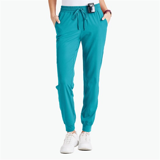 Skechers Four Pocket Jogger Scrub Pants - Women's Petite