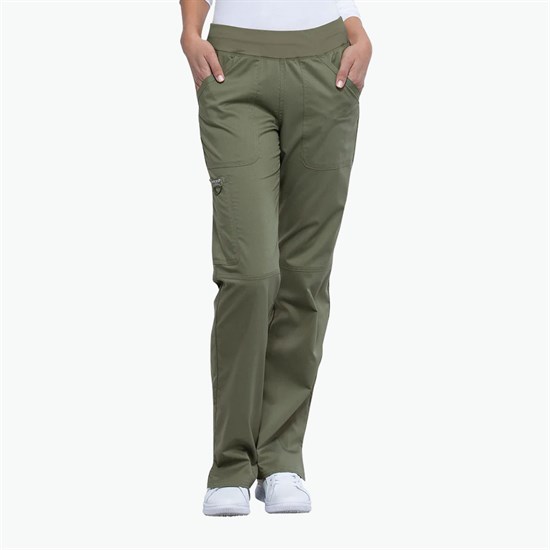 Cherokee® Workwear Revolution Mid-Rise Scrub Pant - Women's Petite