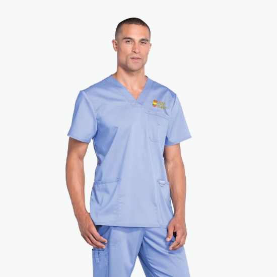 Cherokee® Workwear Revolution  V-Neck Scrub Top - Men's