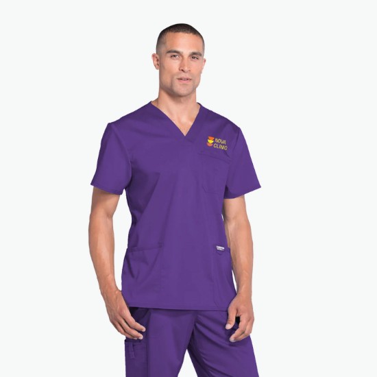 Cherokee® Workwear Revolution  V-Neck Scrub Top - Men's