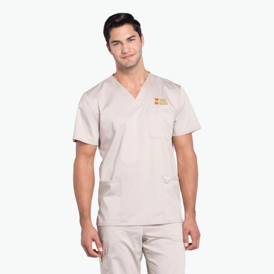 Cherokee® Workwear Revolution  V-Neck Scrub Top - Men's