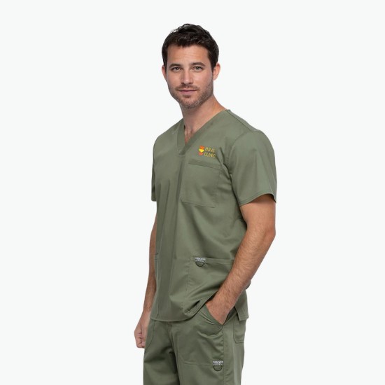 Cherokee® Workwear Revolution  V-Neck Scrub Top - Men's