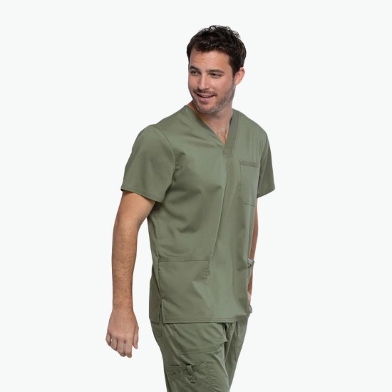 Cherokee® Workwear Revolution  V-Neck Scrub Top - Men's