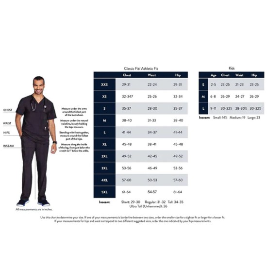 Cherokee® Workwear Revolution  V-Neck Scrub Top - Men's