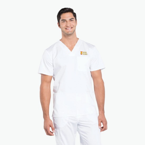Cherokee® Workwear Revolution  V-Neck Scrub Top - Men's