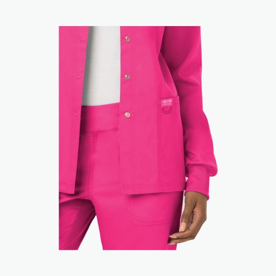 Cherokee® Workwear Revolution Snap Front Scrub Jacket - Women's