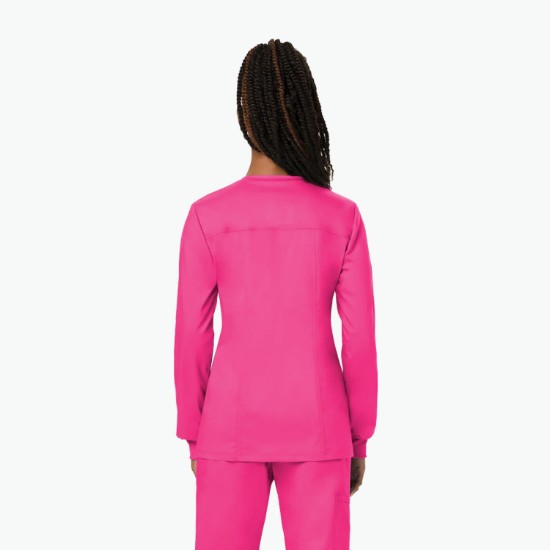Cherokee® Workwear Revolution Snap Front Scrub Jacket - Women's