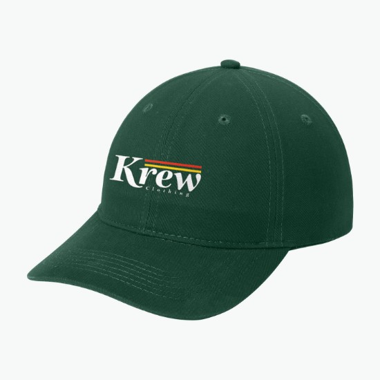 Port & Company®&nbsp;Brushed Twill Low Profile Cap