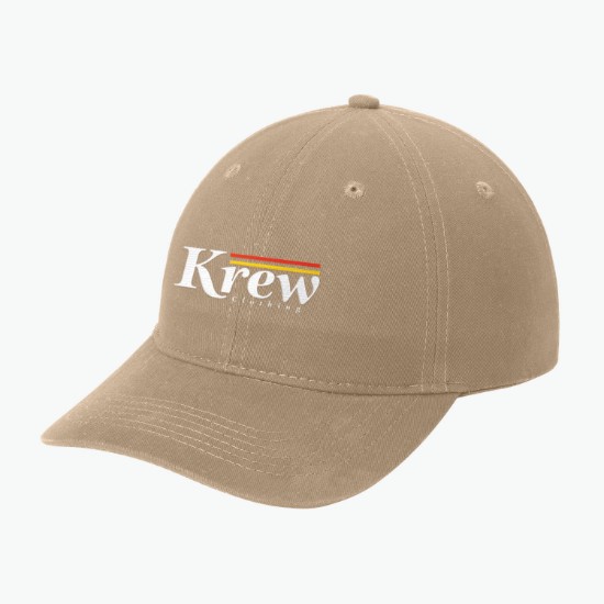 Port & Company®&nbsp;Brushed Twill Low Profile Cap