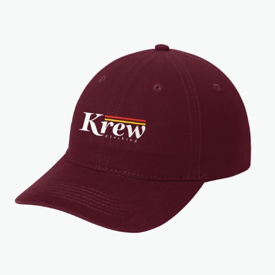 Port & Company®&nbsp;Brushed Twill Low Profile Cap