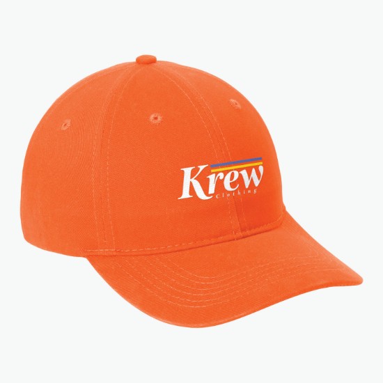 Port & Company®&nbsp;Brushed Twill Low Profile Cap