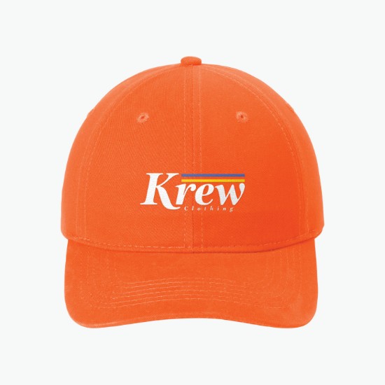 Port & Company®&nbsp;Brushed Twill Low Profile Cap