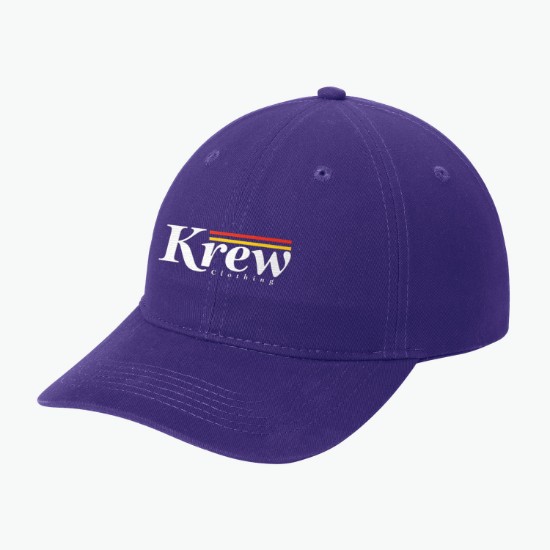 Port & Company®&nbsp;Brushed Twill Low Profile Cap