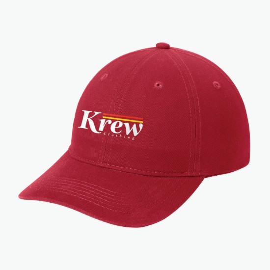 Port & Company®&nbsp;Brushed Twill Low Profile Cap