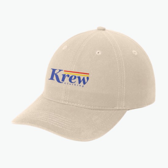 Port & Company®&nbsp;Brushed Twill Low Profile Cap