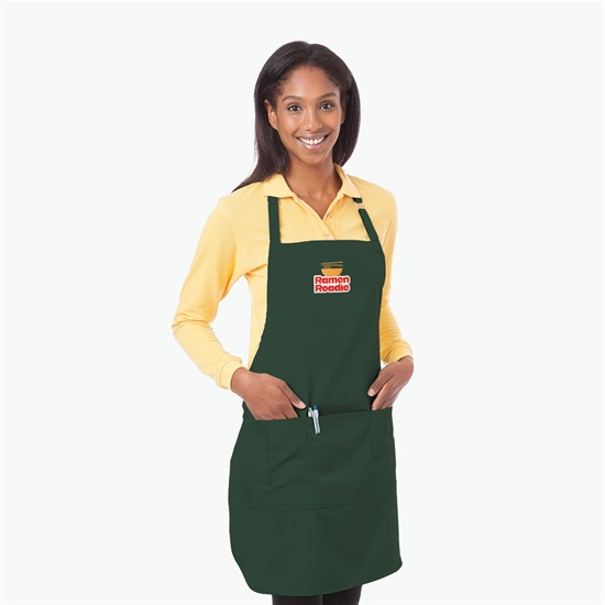 Blue Generation Scotchgard Twill Bib Apron