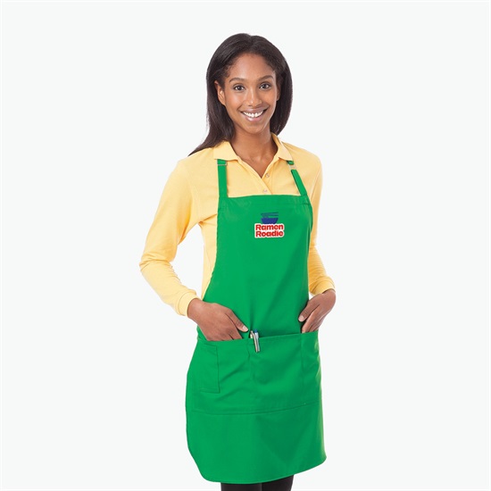 Blue Generation Scotchgard Twill Bib Apron