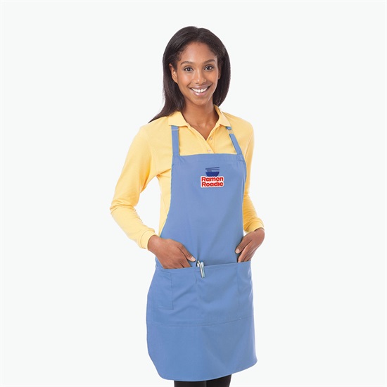 Blue Generation Scotchgard Twill Bib Apron